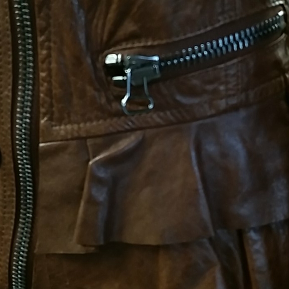 3.1 Phillip Lim leather jacket sz 8 - Picture 5 of 8
